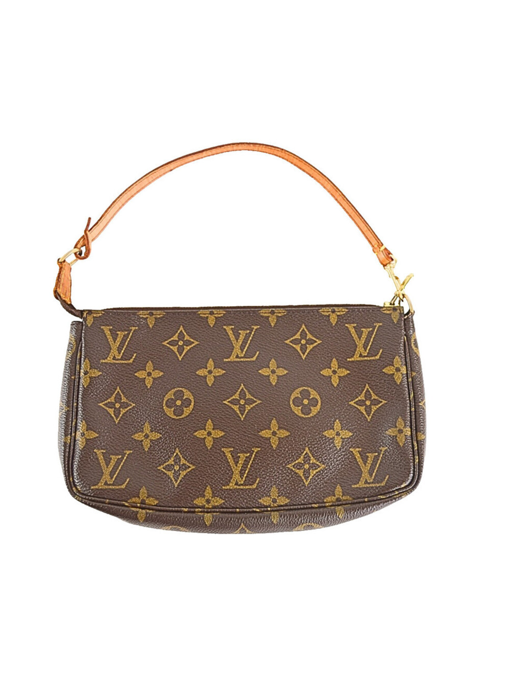 Louis Vuitton Pochette Accessory Monogram Pouch Brown Women's Bag